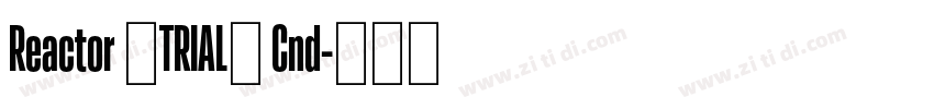 Reactor (TRIAL) Cnd字体转换